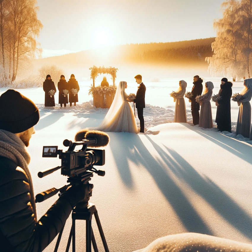 Winter Wonderland Weddings: Special Discount Offer by Alisby Wedding Films